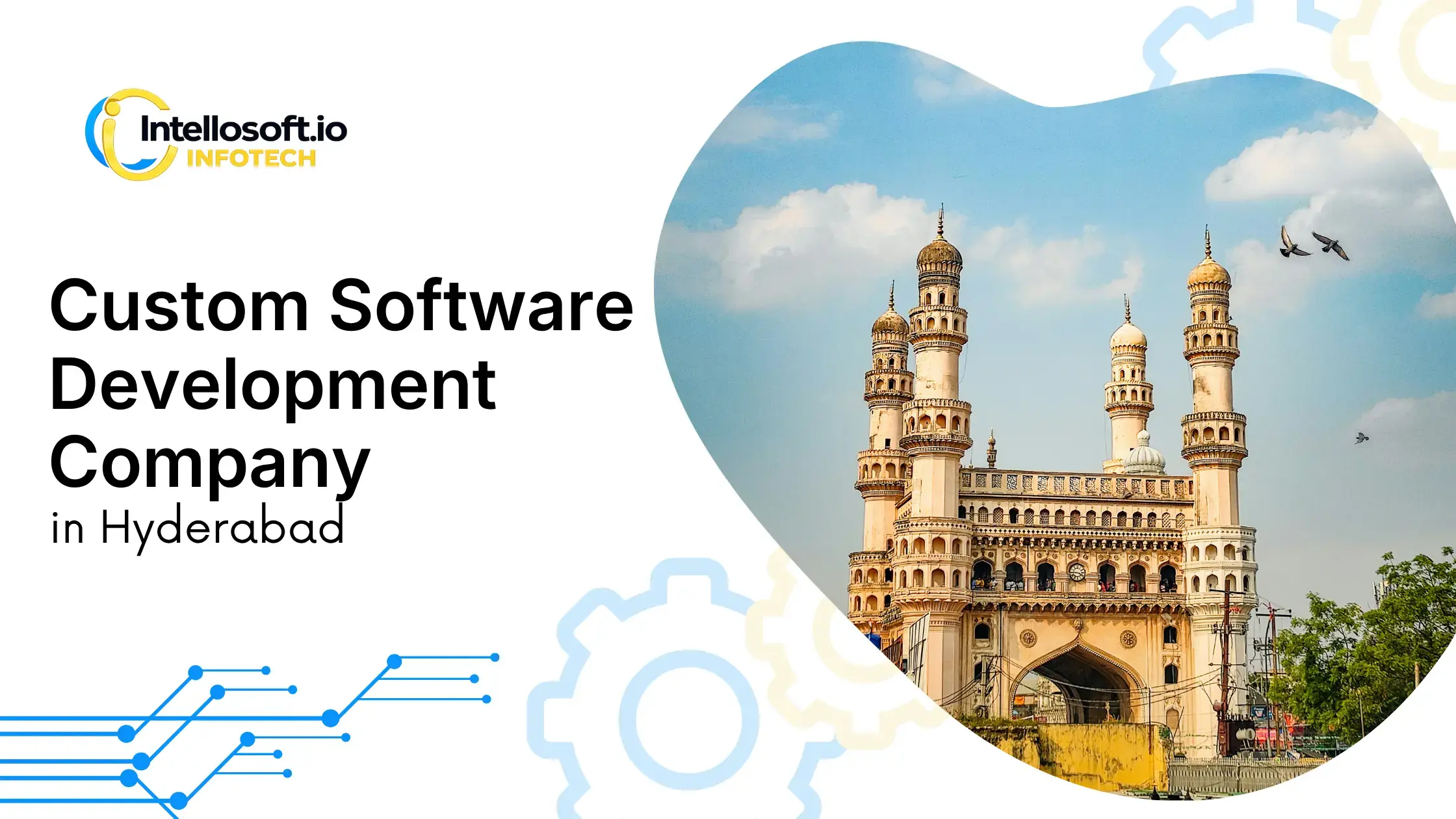 Hyderabad HITEC City skyline — custom software development company